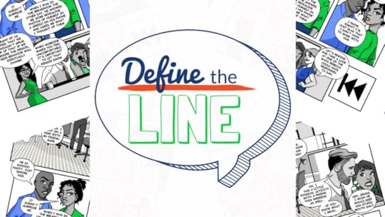 Define the Line Comic, harassment, harassment training, pop culture, employee training