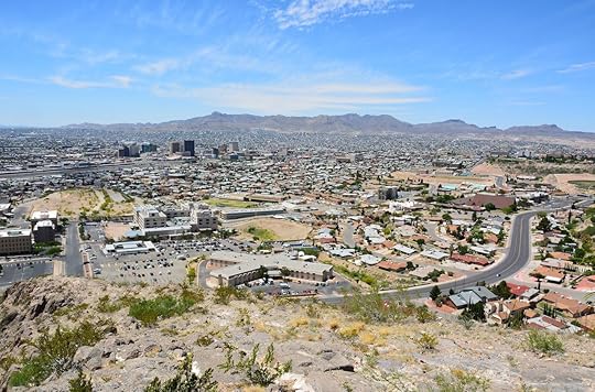 View over El Paso, TX