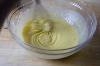 egg yolks, flour, sugar, etc.