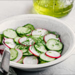 Shaved Radish Cucumber Salad
