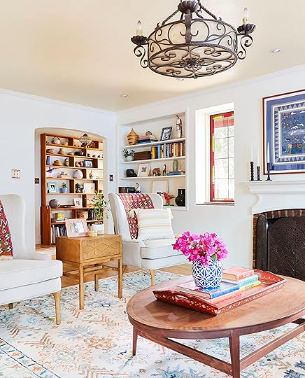 Emily Henderson living room colorful6