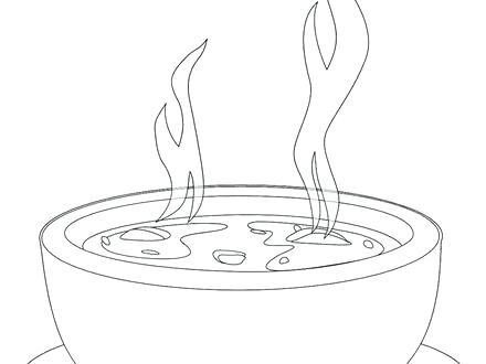 soup coloring pages a bowl of hot soup coloring page coloring pages stone soup coloring pages