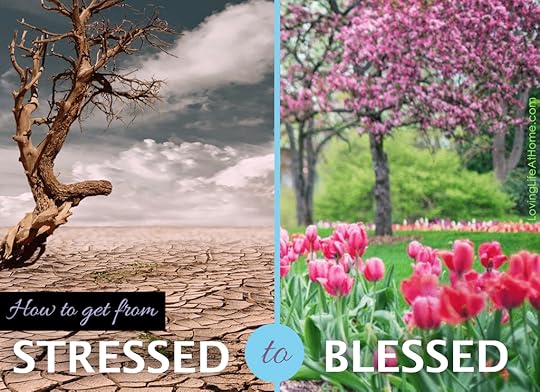 How to get from stressed to blessed | lovinglifeathome.com