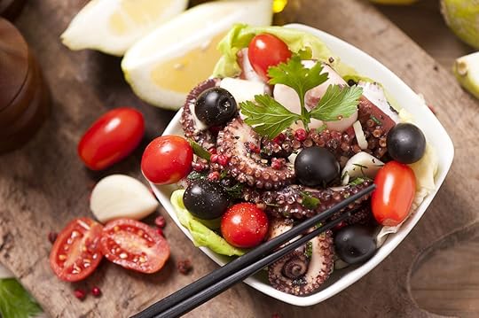 Octopus salad