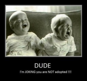A - humor adopted