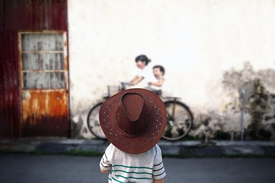 Kid at Penang Street Art, Mural in Penang Georgetown