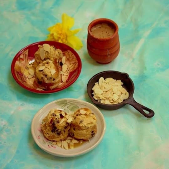 Mini Rum and Raisin Bread Pudding