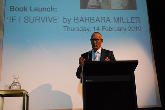 JHC book launch barbara speaking 14.2.19 John Searle