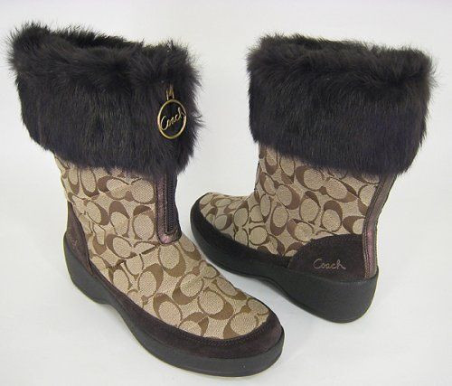 macys coach boots