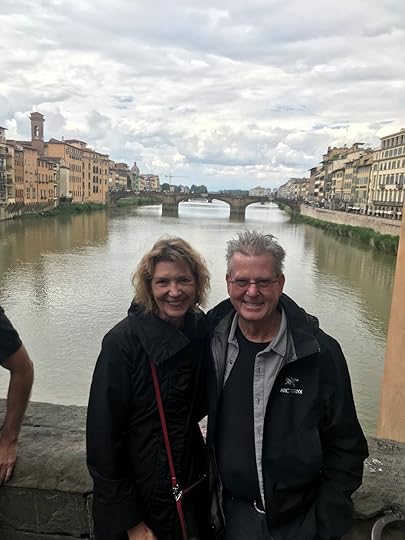 Overlooking the Arno River.&nbsp;