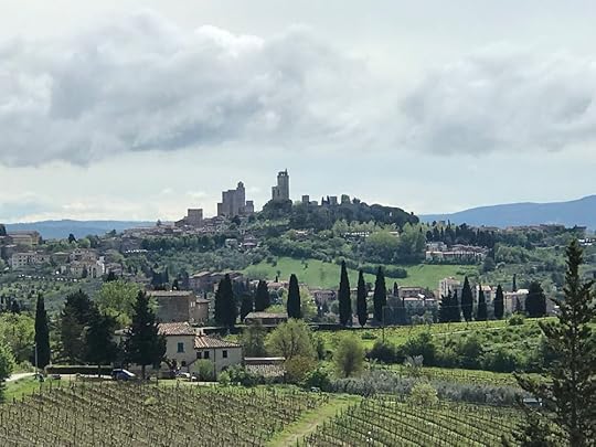 San Gimignano, the Town of Fine Towers. A UNESCO World Heritage site, it boasted 84 towers at one time. Eighteen still exist.