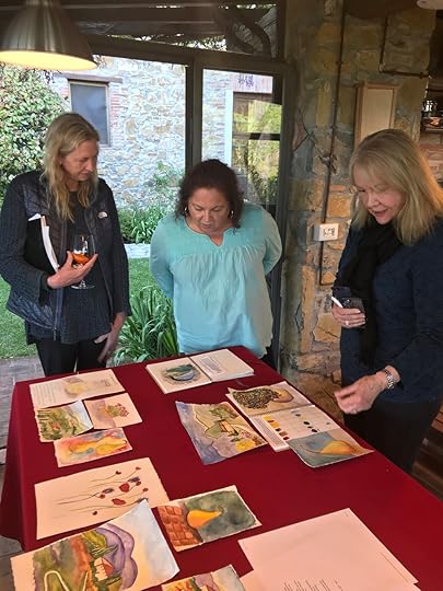 Enjoying the fruits of our labors. 