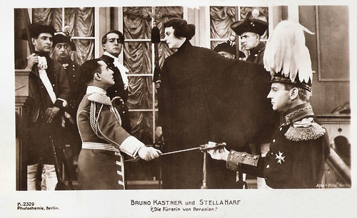 Stella Harf and Bruno Kastner in Die Fürstin von Beranien (1918)