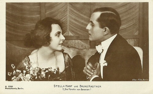 Stella Harf and Bruno Kastner in Die Fürstin von Beranien (1918)