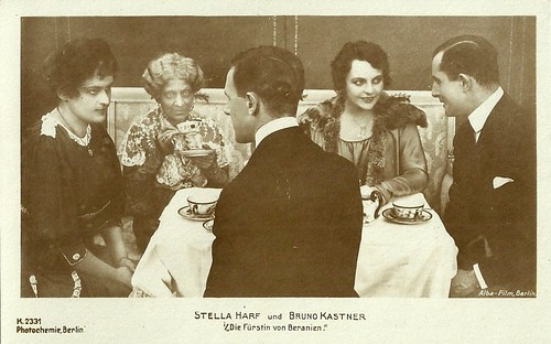 Stella Harf and Bruno Kastner in Die Fürstin von Beranien (1918)