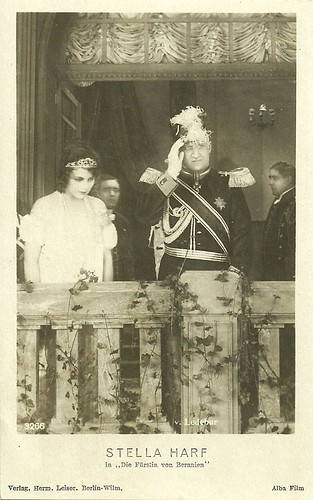 Stella Harf and Leopold von Ledebur in Die Fürstin von Beranien (1918)