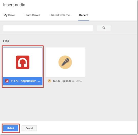 How to Insert Audio in Google Slides