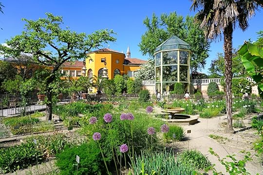 View of the landmark Orto Botanico di Padova at the University of Padua