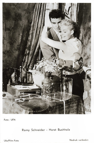 Romy Schneider and Horst Buchholz in Monpti (1957)
