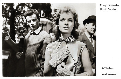 Romy Schneider and Horst Buchholz in Monpti (1957)