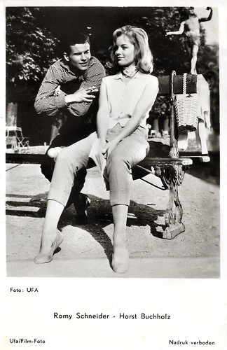 Romy Schneider and Horst Buchholz in Monpti (1957)