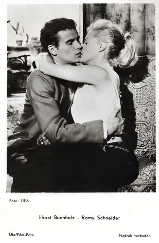 Romy Schneider and Horst Buchholz in Monpti (1957)