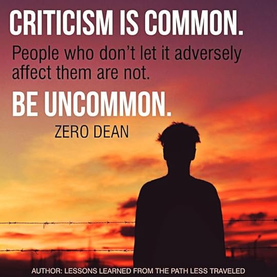 Criticism is common