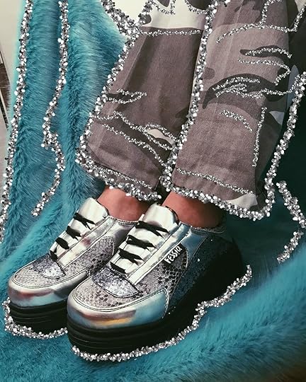 zapatillas Chunky Silver