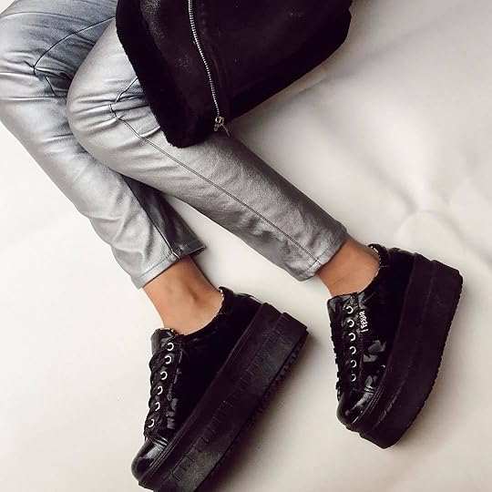 zapatillas Funky stars black