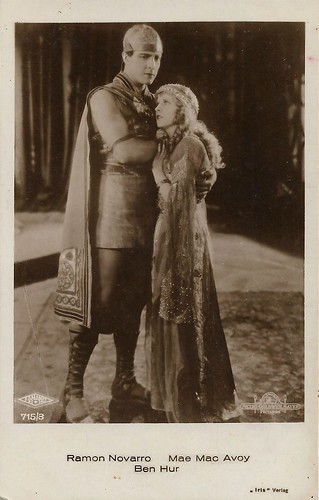 Ramon Novarro and May McAvoy in Ben-Hur (1925)