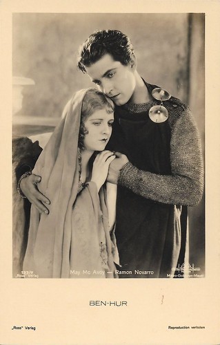 Ramon Novarro and May McAvoy in Ben-Hur (1925)