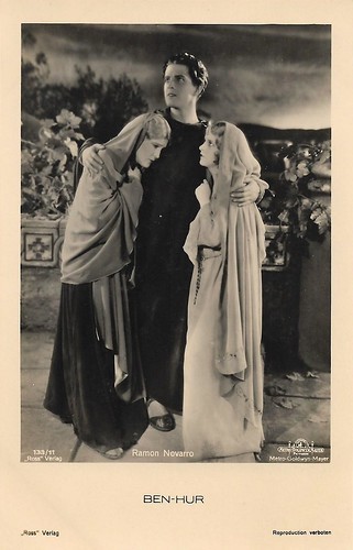 Ramon Novarro, Claire McDowell and May McAvoy in Ben-Hur (1925)