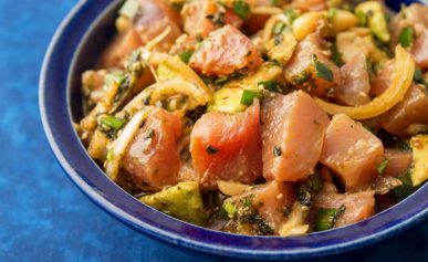 Hawaiian tuna poke