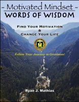 motivated mindset words of wisdom cover