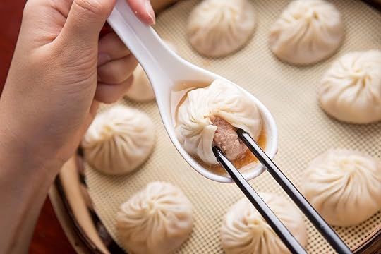 Xiaolongbao on plate dimsum