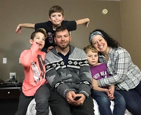 Erinn, Chase, and their boys.