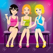 three women drinking martinis - Google Search