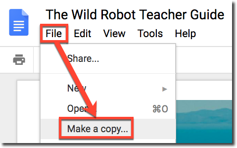 How to Make a Copy of Google Files