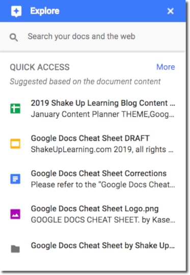 5 Ways to Use the Google Docs Explore Tool