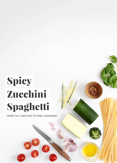 Spicy Zucchini Spaghetti recipe from a new way to food