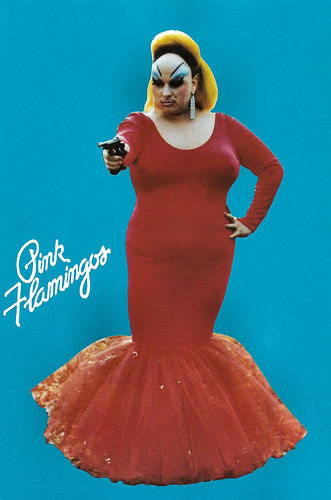 Divine in Pink Flamingos (1972)