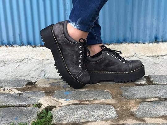 zapato plataforma negro