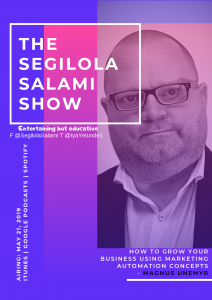 podcast poster Magnus Unemyr: How to grow your business using marketing automation concepts