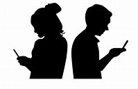 Image result for two people texting free