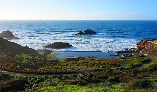 Land's End with views to iconic Golden Gate bridge, San Francisco