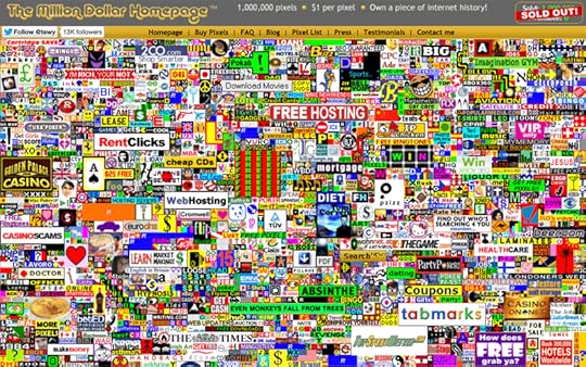 Make Money Online: Million Dollar Homepage