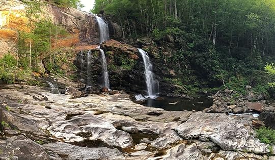 Scenic High Falls in North Carolina