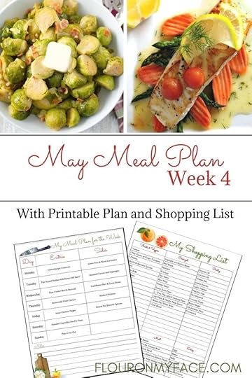 Preview photo of May Weekly Meal Plan 4