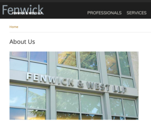 Image of Fenwick & West LLP offices