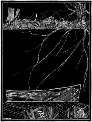 Ilustración Original de El Entierro Prematura, de E.A. Poe